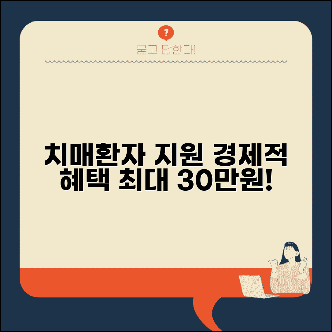 치매머니 제도 지원 혜택 | 치매환자 경제적 지원 사업