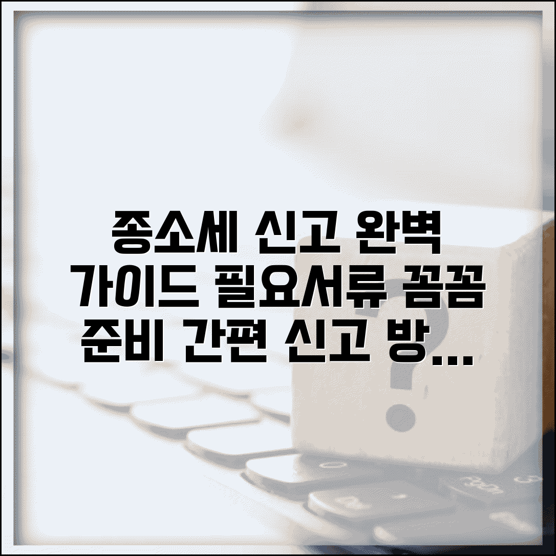 종합소득세신고 절차 | 종소세 신고 방법과 필요서류 준비