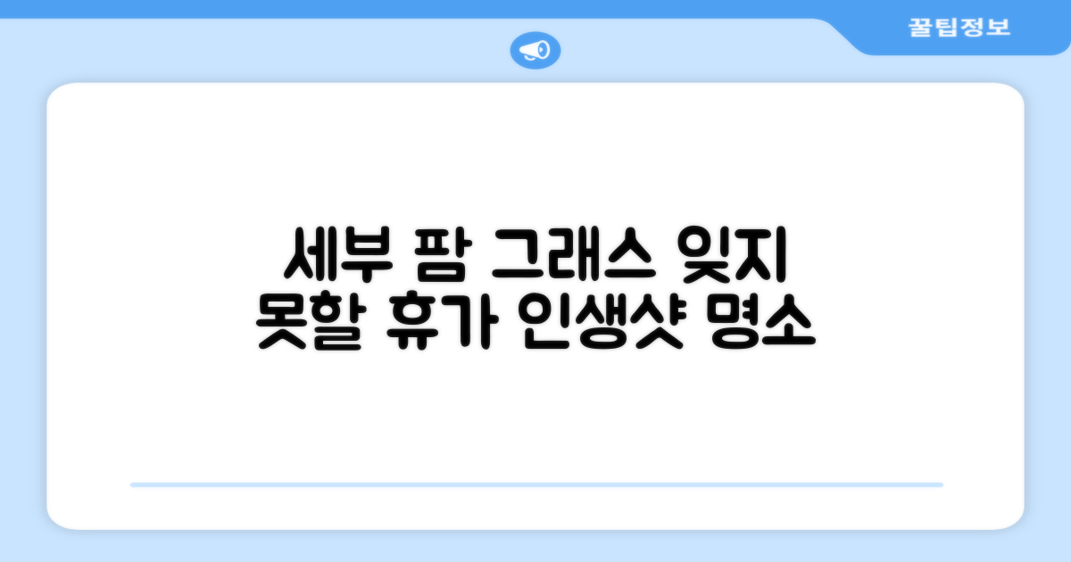 🌟 세부에서 만난 팜 그래스 호텔