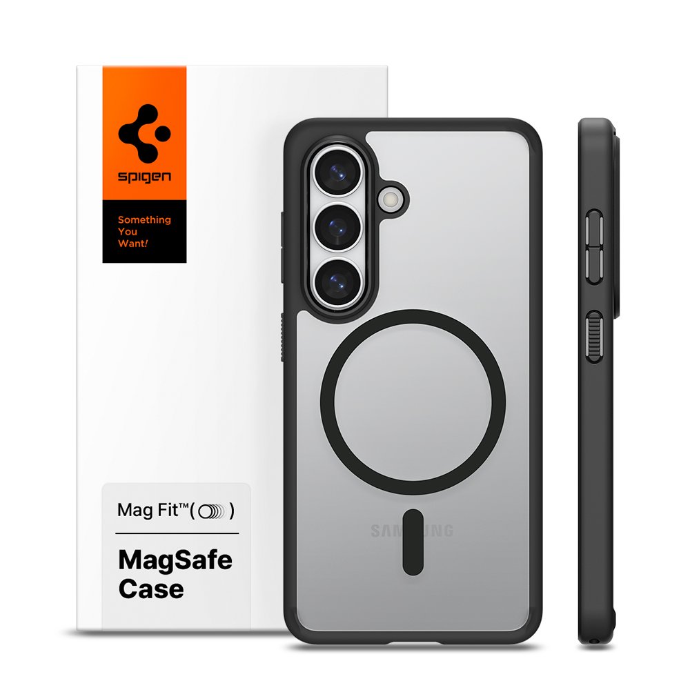 슈피겐 갤럭시 맥세이프 케이스 울트라하이브리드맥핏 매트블랙, 갤럭시S26 상세 이미지 1