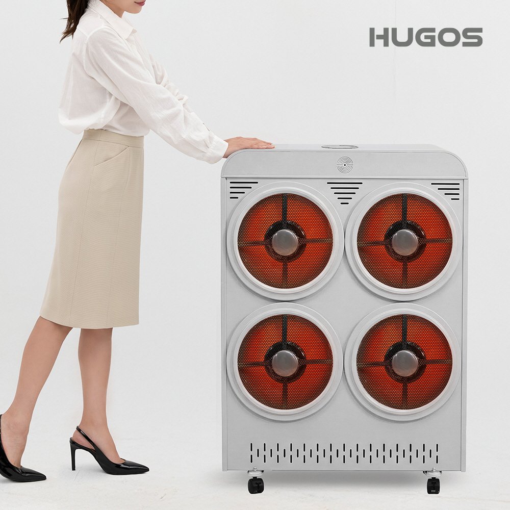 휴고스 4구 전기히터 하이라이트 매장용 업소용 상세 이미지 1