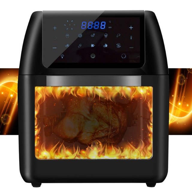 12리터 대용량 에어프라이기 가정용 에어 프라이어기 보이는 에어프라이어 상세 이미지 1