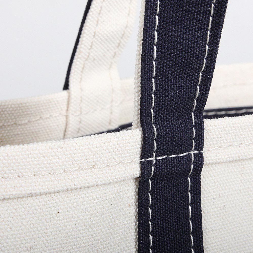 슈타트 에코백 이지 토트 네이비 에크루 데일리 캔버스 숄더백 가방 상세 이미지 1