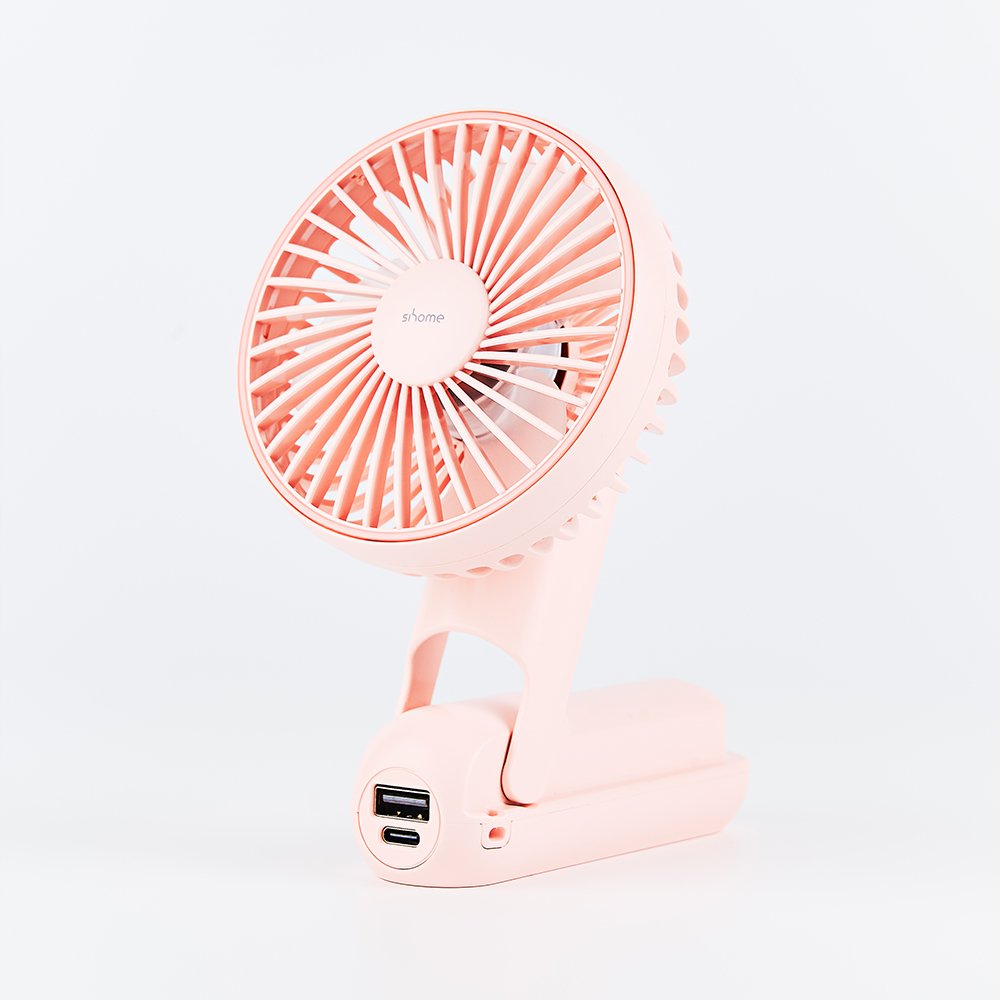 시홈 휴대용 미니 손 선풍기 무선 접이식 초강력 손풍기 탁상용 상세 이미지 2