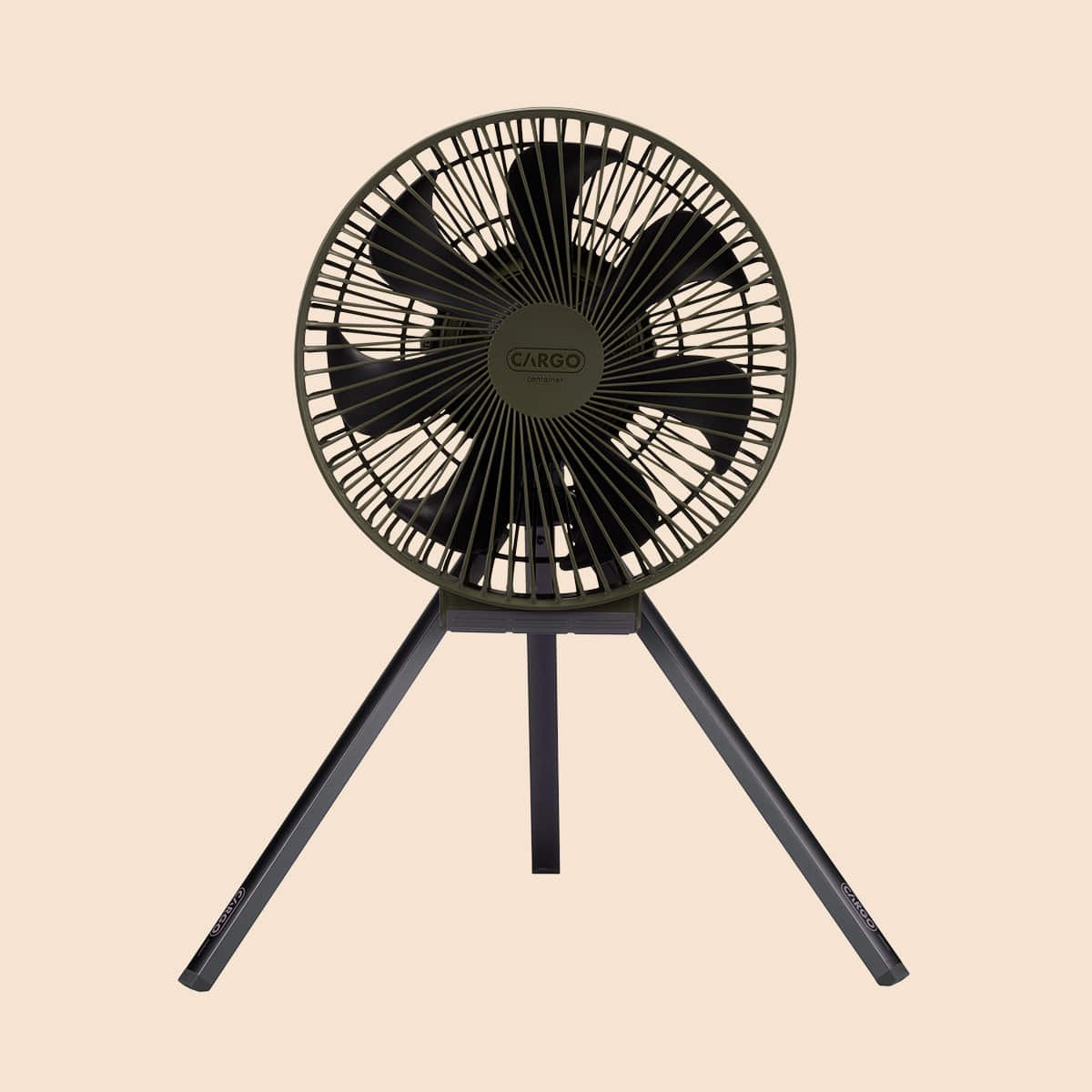 카고컨테이너 캠핑 선풍기 멀티팬 L 라지 캠핑용 무선 서큘레이터 카키 상세 이미지 2