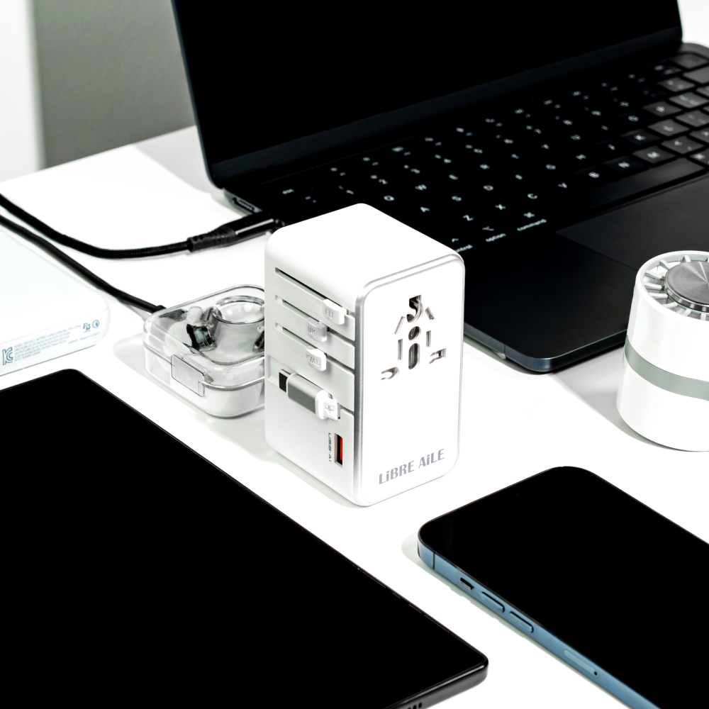 리브엘 여행용 멀티 어댑터 해외 여행 USB 멀티탭 100W 일본 호주 중국 유럽 미국 상세 이미지 2