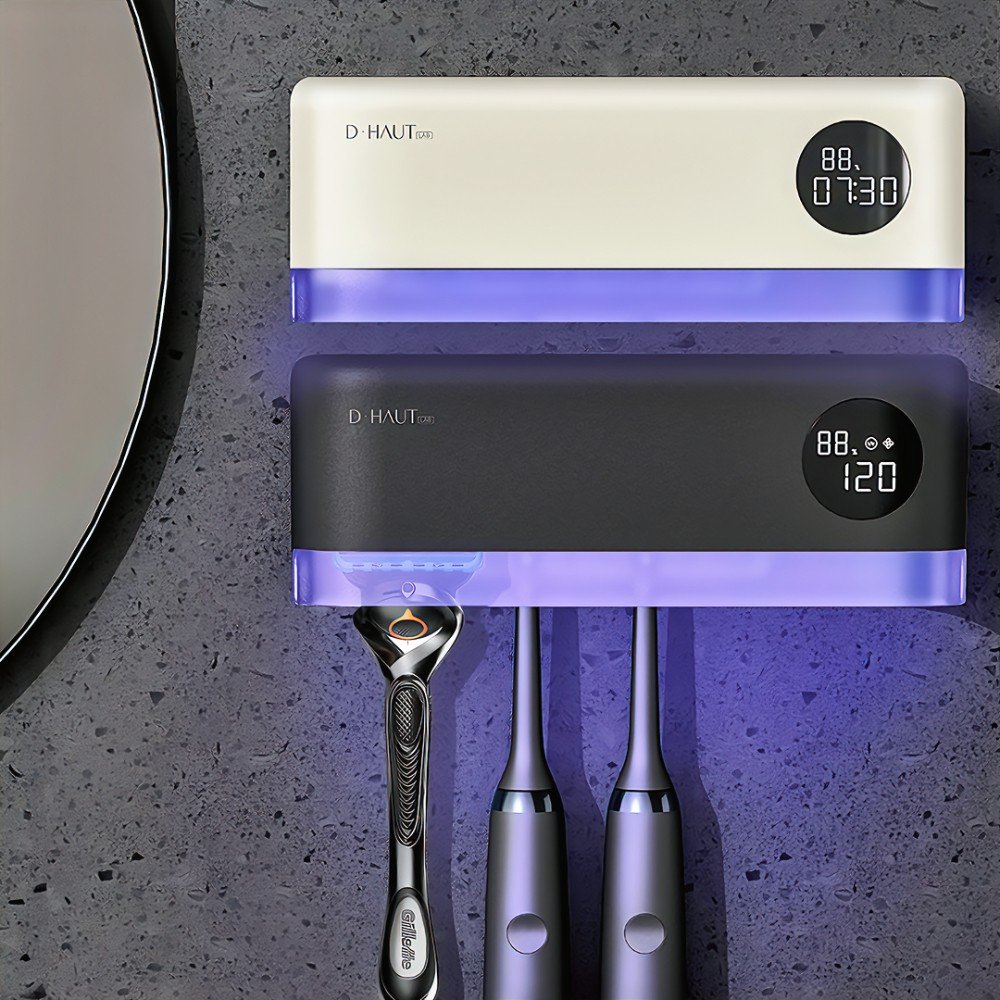 디하우트 가정용 무선 칫솔살균기 소독기 건조기 면도기 살균기 상세 이미지 1