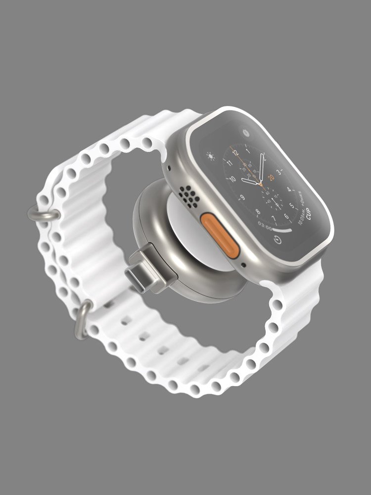 애플 MFi 인증 USB-C타입 애플워치 휴대용 마그네틱 고속충전기 AC210 상세 이미지 1