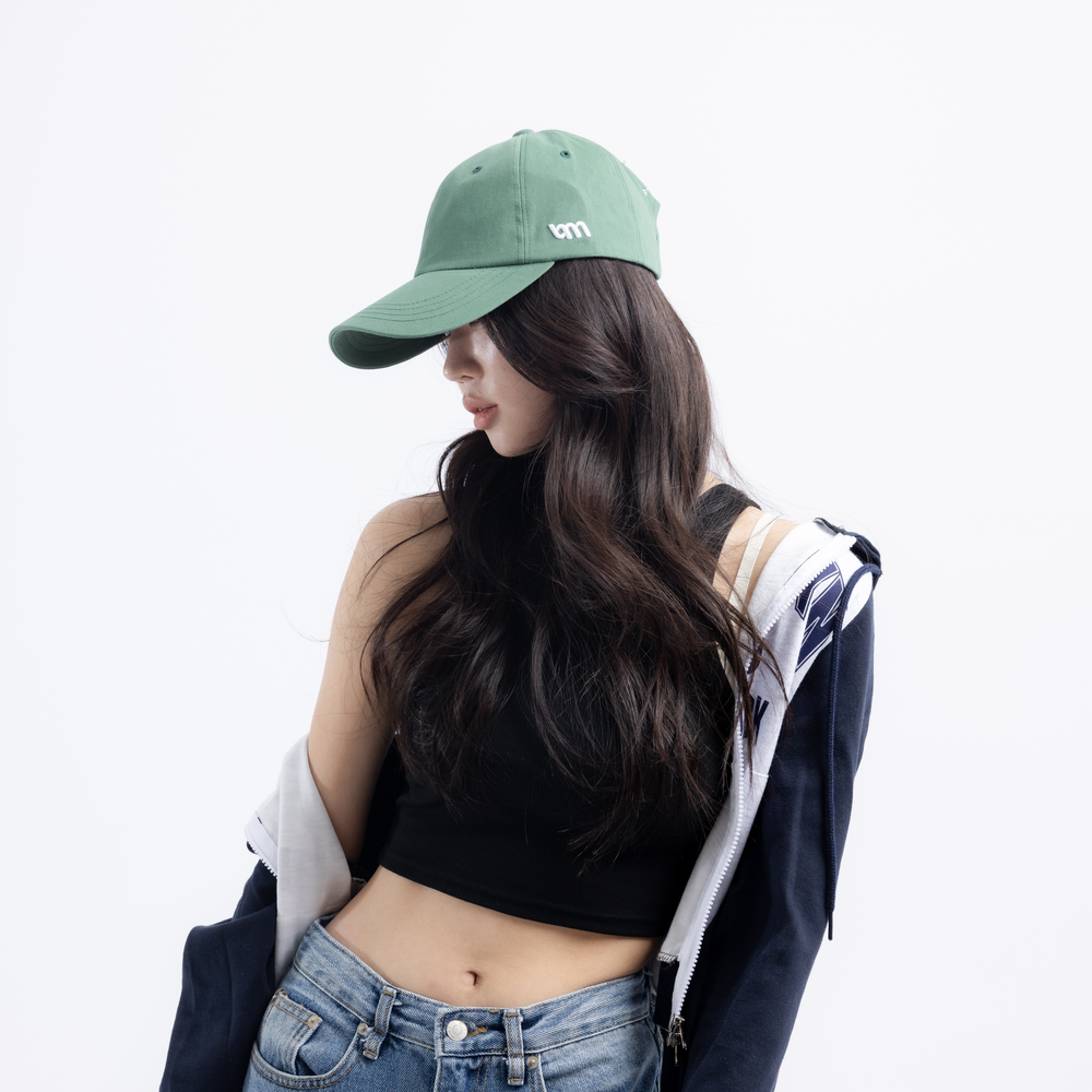 유미비 야구모자 사이드 스몰 로고 볼캡 빅사이즈 대두 볼캡 캡모자 커플 남자 여자 상세 이미지 2