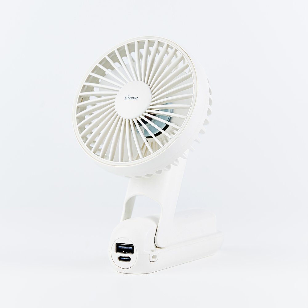 시홈 휴대용 미니 손 선풍기 무선 접이식 초강력 손풍기 탁상용 상세 이미지 1