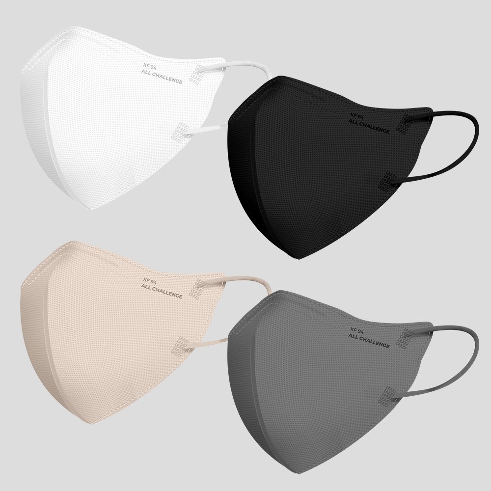 올챌린지 플러스 KF94 새부리형 마스크 25매+25매 사계절용 덴탈마스크 상세 이미지 2