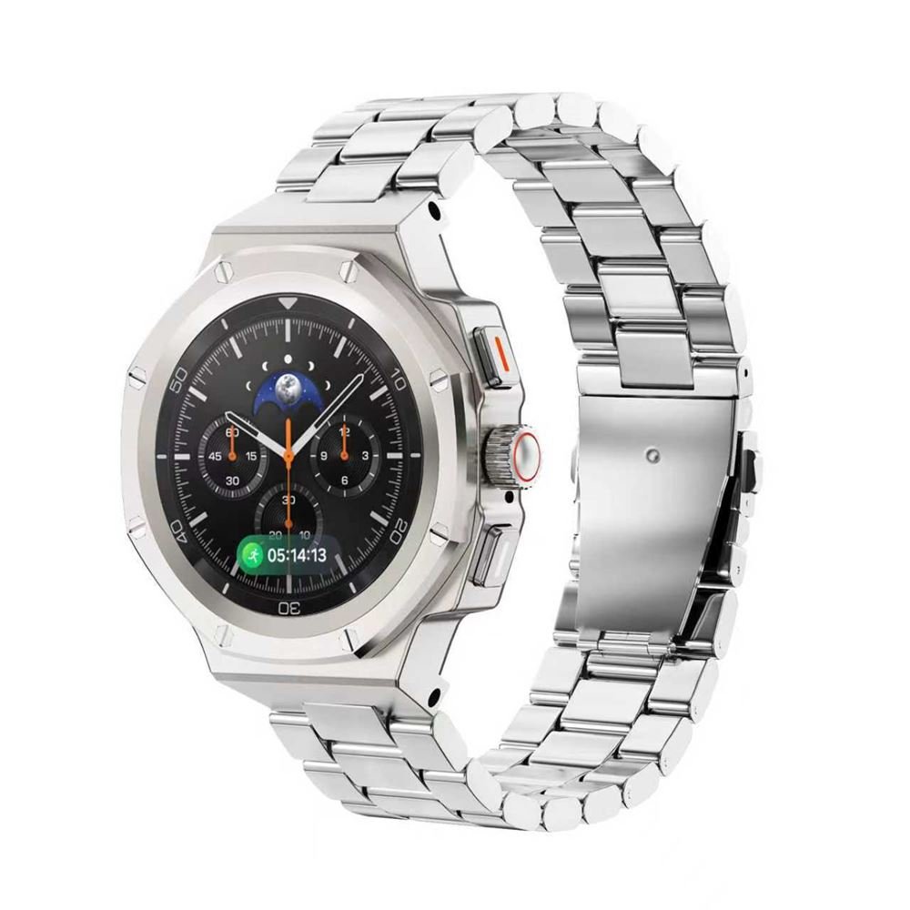 티타니즘 삼성 갤럭시워치8 클래식 46mm 일체형 메탈 스트랩 베젤링 케이스 교체호환 상세 이미지 1
