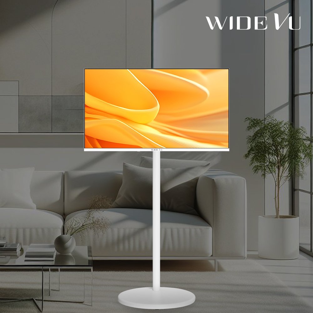 와이드무빙뷰 화이트에디션 삼탠바이미 셋트 QLED 81cm(32인치) FHD 스마트 이동식 TV 중소바이미 삼텐바이미 V1 상세 이미지 1