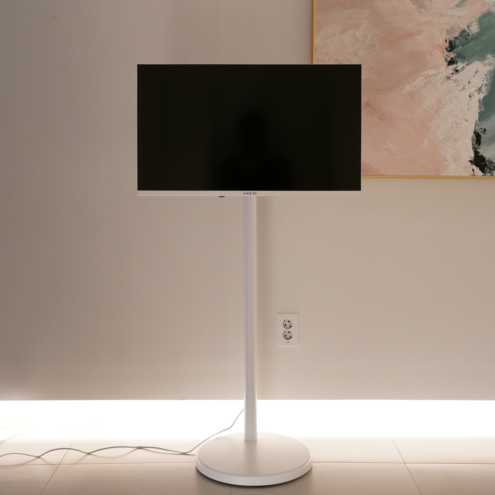 와이드무빙뷰 화이트에디션 삼탠바이미 셋트 QLED 81cm(32인치) FHD 스마트 이동식 TV 중소바이미 삼텐바이미 V1 상세 이미지 1