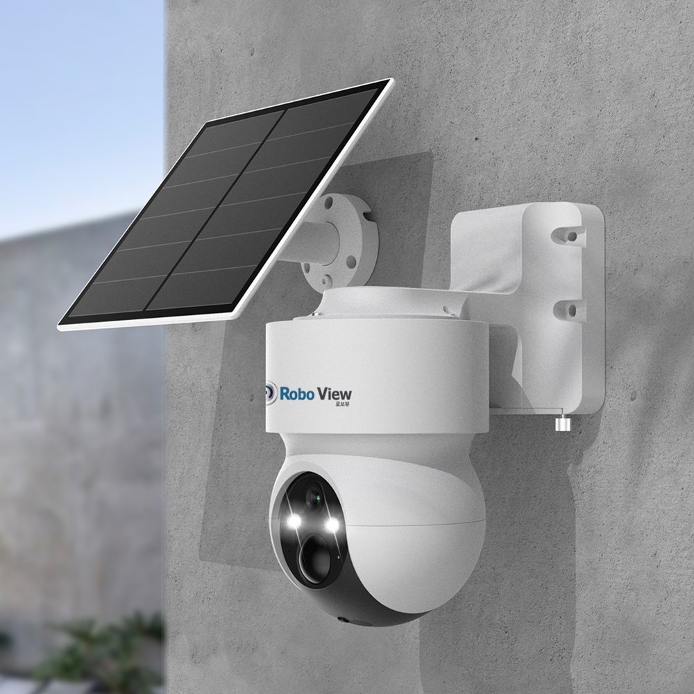글로벌아이넷 로보뷰 S4 4G LTE CCTV 무선 배터리 이동식 태양광패널 상세 이미지 1