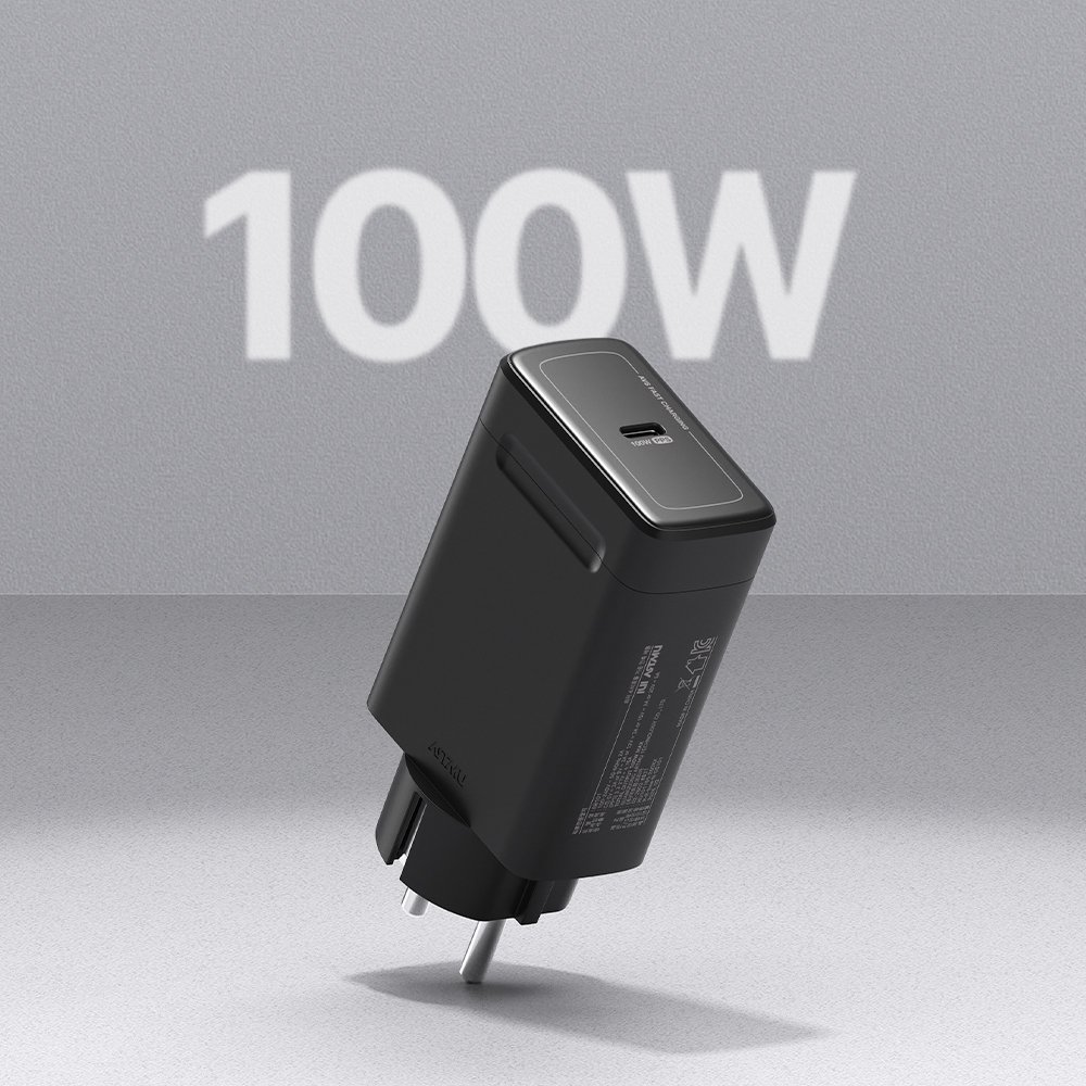 PD 3.2 100W AVS GaN 접지 초고속 충전기 GB101 블랙 상세 이미지 2