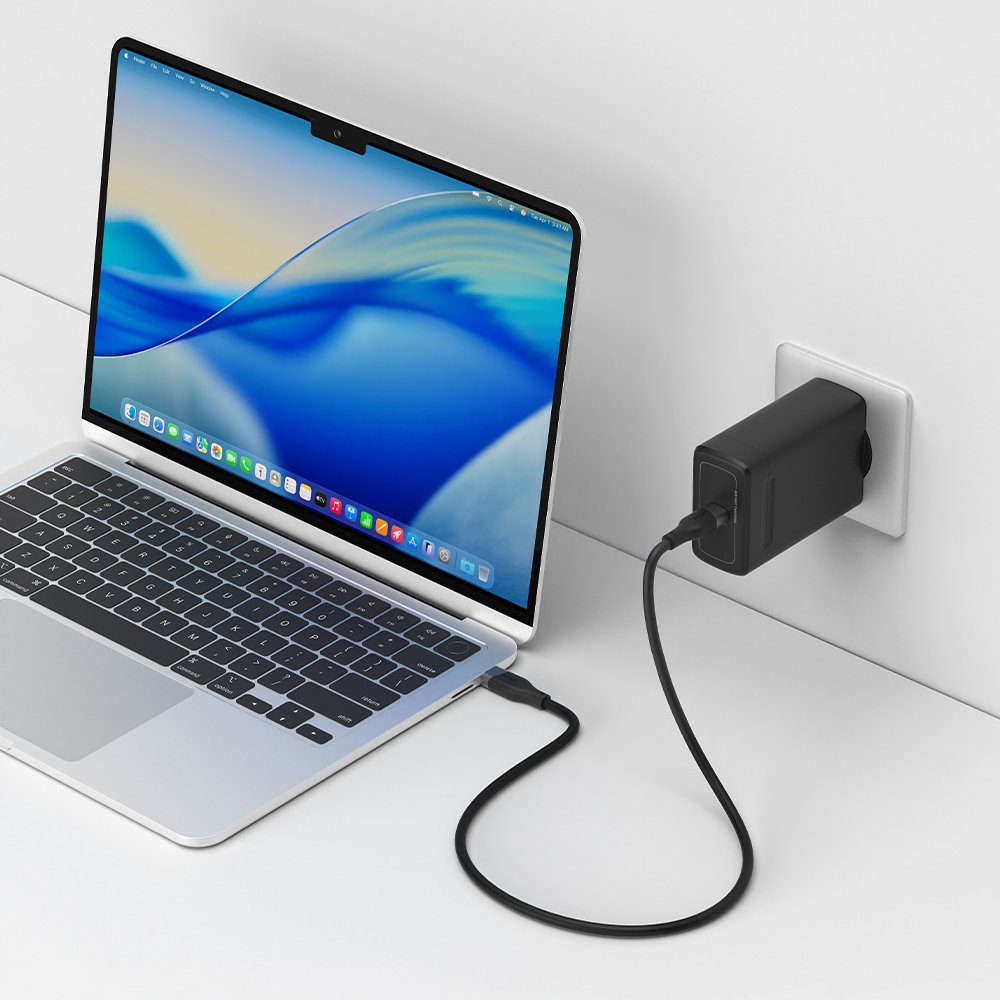 PD 3.2 100W AVS GaN 접지 초고속 충전기 GB101 블랙 상세 이미지 1
